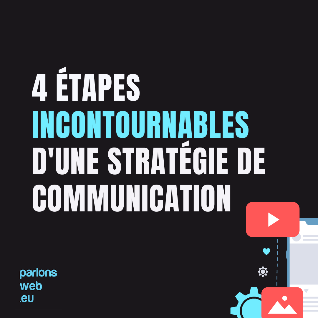 You are currently viewing Les 4 étapes d’une stratégie de communication 